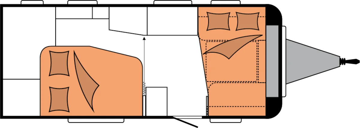 Hobby WFB 495 de Luxe mit Heckbad - Bild 20